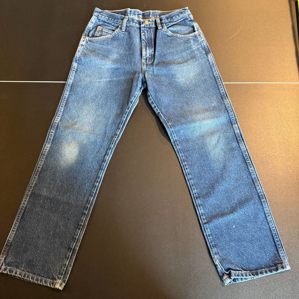 Wrangler 96501MR Men’s Jeans 32x30 Regular Fit Straight Leg  100% cotton